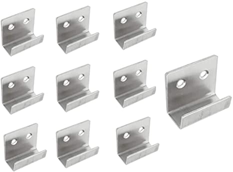 Rannb Wall Hanger Fastener Stainless Steel for Ceramic Tile Display Small Size - Pack of 10