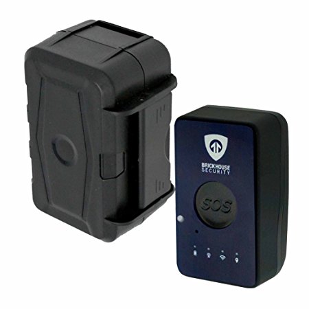 BrickHouse Security Spark Nano Real Time Mini Portable GPS People / Fleet / Vehicle Tracking Device (Nano w/ Case)