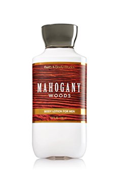 Bath & Body Works, Signature Collection Body Lotion, Mahogany Woods For Men, 8 Ounce