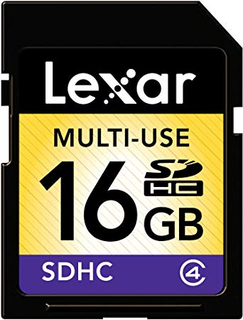 Lexar 16GB SDHC Class 4 Card