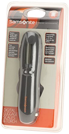 Samsonite Unisex-Adult Digit. Lug. Scale/Torch Luggage Scales