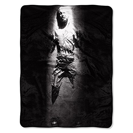 Star Wars Han Solo in Carbonite Fleece Throw Blanket 46" x 60"