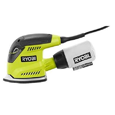 Ryobi ZRCFS1503GK 1.2 Amp Corner Cat Finish Sander (Green) Factory (Certified Refurbished)