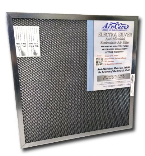 Air-Care 20x25x1 Electrostatic Washable Permanent A/C Furnace Air Filter