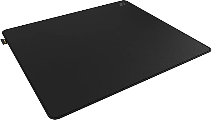 ENDGAME GEAR MPC 450 Gaming Mouse Pad - 17.72 x 15.75 inches - Large Desk Pad for Keyboard and Mouse - Cordura Fabric - Stitched Edge -Bottom from Natural Rubber Desk Mat - Stealth Edition - Black