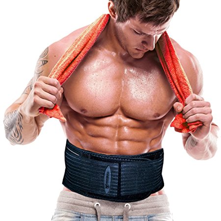 The Shred Belt - Waist Trimmer Belt, Belly Fat Burner, Toning Belt, Spot Reduction Belt, Waist Slimmer, Fat Reducer