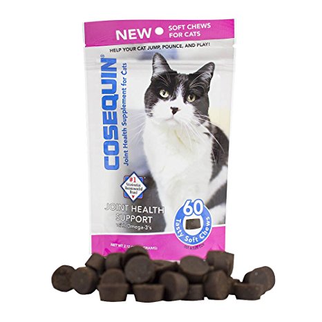 Nutramax Cosequin Joint Health w/ Omega-3s Soft Chews for Cats