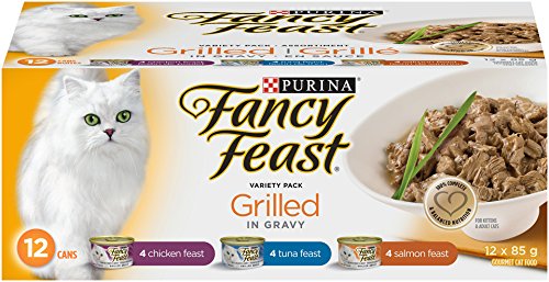 Purina® Fancy Feast® Grilled Cat Food Variety Pack 12-85g Cans