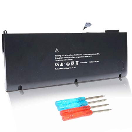 Edofiy A1382 New Battery for Apple A1382 A1286(only for Early 2011 Late 2011 Mid 2012) MacBook Pro 15" Core i7 MC721 MC723 MB318 MD103 661-5476 661-5211 [10.95V 77.5Wh]