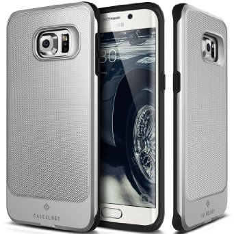 Galaxy S6 Edge Plus Case Caseology Vault Series Rugged Slim Cover Silver Active Armor for Samsung Galaxy S6 Edge Plus 2015 - Silver