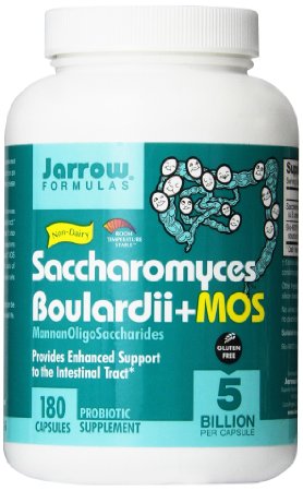 Jarrow Saccharomyces Boulardii   Moss 180 (180 Vegetarian Capsules )