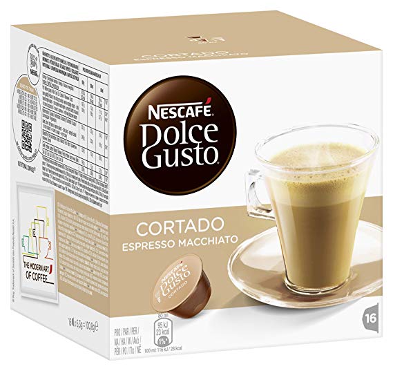 Nescafe Dolce Gusto Cortado Coffee Capsules