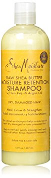 SheaMoisture Raw Shea Butter Moisture Retention Shampoo, 16 Ounce