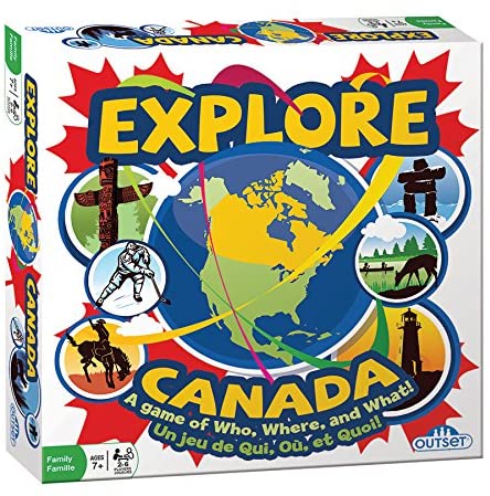 Outset Media Explore Canada Board Game - BILINGUAL