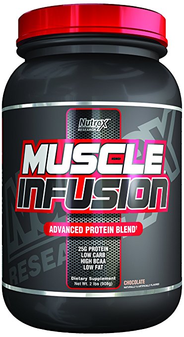Nutrex Muscle Infusion Protein Blend, Chocolate, 2 Pound