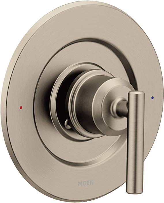 Moen T2901BN Gibson Posi-Temp Pressure-Balancing Modern Valve Trim, Valve Required, Brushed Nickel