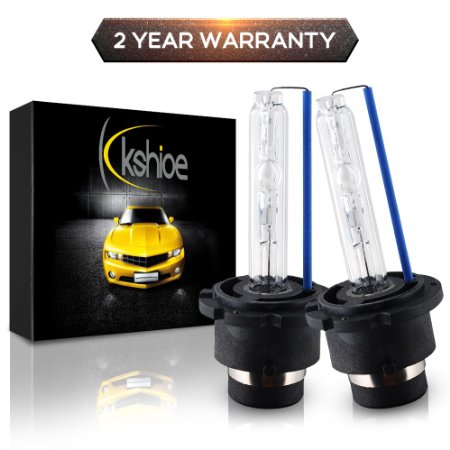 KshioeTM Xenon HID D4S D4C 8000K 35W Xenon HID Headlight Bulbs Lamps Replacement Bulbs Pack of two