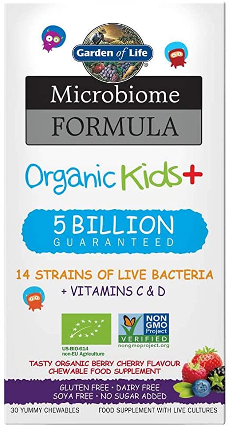 Garden of Life Microbiome Formula Kids , 30 Chewables