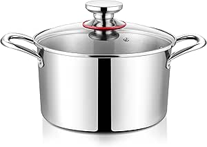 Fakespot | 5 Quart Stock Soup Pot With Lid Stai... Fake Review