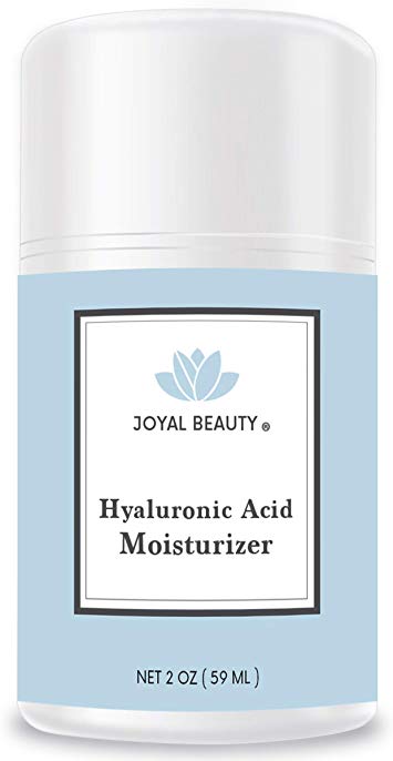 Best Hyaluronic Acid Moisturizer Cream for Skin Face Eyes Neck & Décolleté . All In One Organic Anti-Aging Cream with Cucumber Extract - Fresh Cooling Soothing Firming Cream for Tightening & Lifting Sagging Skin. 2oz/60ml