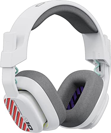 Astro A10 Gaming Headset Gen 2 Wired Headset - Over-Ear Gaming Headphones with flip-to-Mute Microphone, 32 mm Drivers, for Xbox Series X|S, Xbox One, Nintendo Switch, PC, Mac & Mobile Devices - White