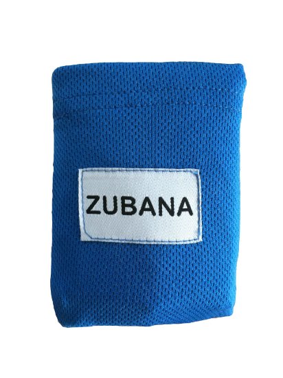 [NEW ARRIVAL] Zubana 5x4 feet Nylon Outdoor Portable Pocket Picnic Blanket - Gray/Navy Blue