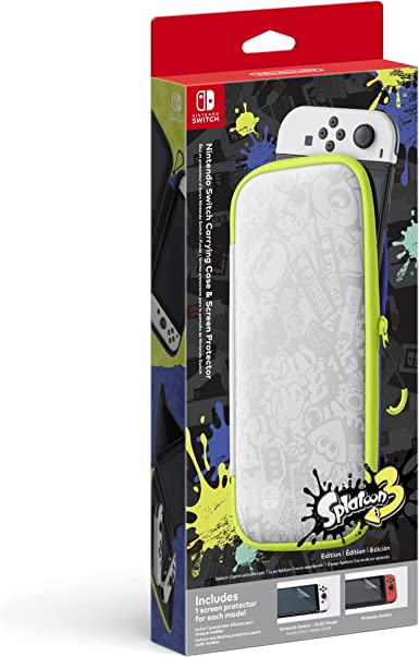 Nintendo Switch™ Carrying Case & Screen Protector Splatoon™ 3 Edition