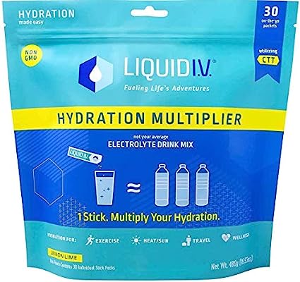 Lemon Lime Liquid I.V, Hydration Multiplier (30 Count)