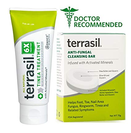 Terrasil Tinea Versicolor Treatment Max (50g tube & soap bar)