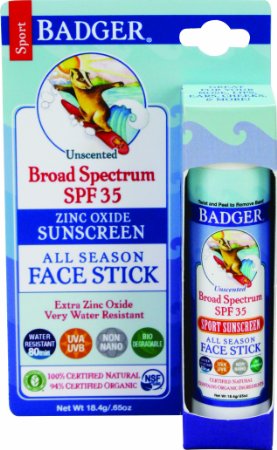 BADGER SPF 35 Sunscreen All Season Face Stick