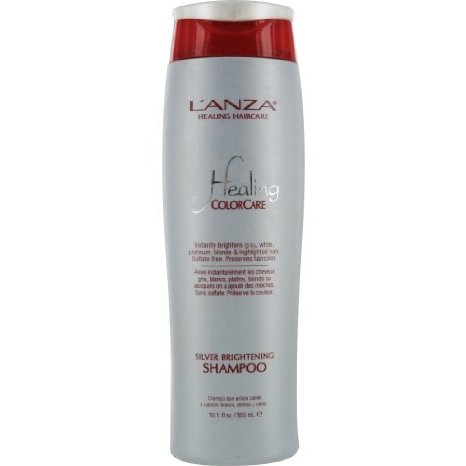 L'anza Healing Colorcare Silver Brightening Shampoo for Unisex, 10.1 Ounce