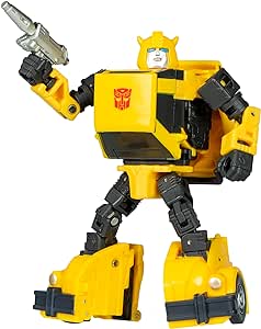 Transformers Toys Studio Series Deluxe The Transformers: The Movie 86-29 Bumblebee, 4.5-inch Converting Action Figure, 8