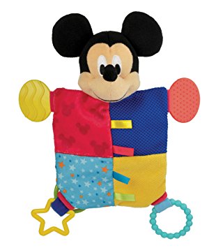 Disney Flat Blanky Teether, Mickey Mouse