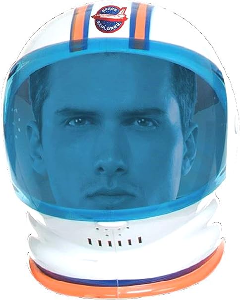Charades Adult Astronaut Helmet Costume Accessory