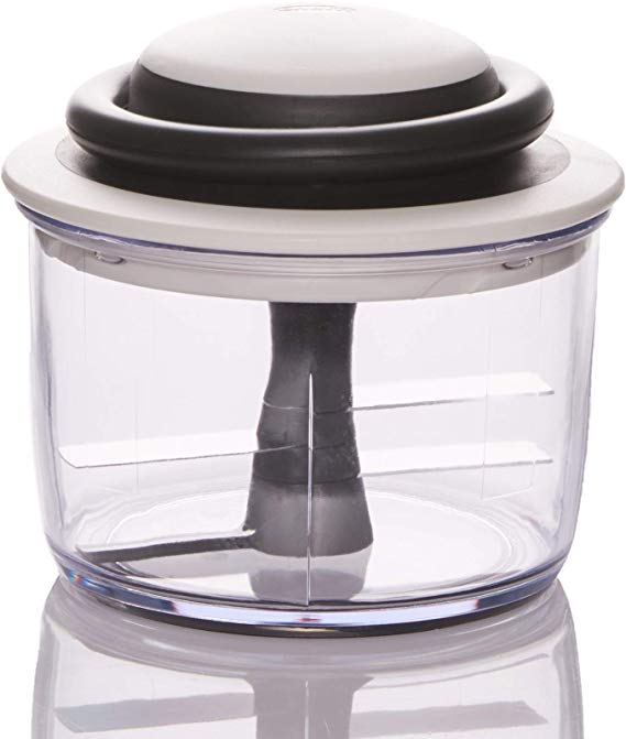 Chef'n VeggiChop Hand-Powered Food Chopper (Black)