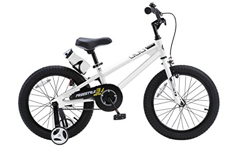 RoyalBaby BMX Freestyle Kids Bike, Boy's Bikes and Girl's Bikes with training wheels, 12 inch, 14 inch, 16 inch, 18 inch, Gifts for children