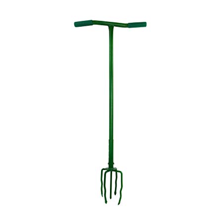 Oypla Multi Prong Long Handle Hand Tiller Cultivator Garden Weeder