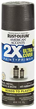 Rust-Oleum 327906 American Accents Ultra Cover 2X Metallic, Oil Rubbed Bronze