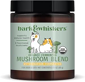 Dr Mercola Organic Mushroom Complex 60 scoops (60g) (2.1oz) for pets