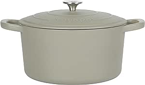 Crock Pot Artisan 5-Quart Round Dutch Oven - Matte Green