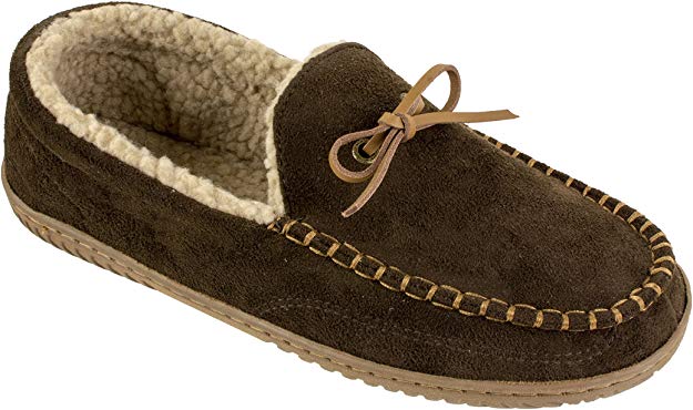 Dockers Men's Harper Step-in Camp Moccasin Premium Slipper