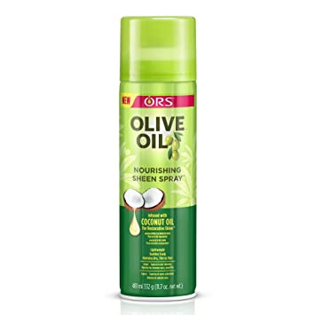 Olive Oil Ors Nourishing Sheen Spray, 11.7 oz (Pack of 2)