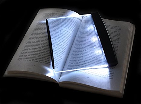 Paperback LED Light Wedge Panel Book Reading Lamp