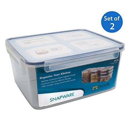 Snapware 1098435 18.5 Cup Large Rectangle Storage Container