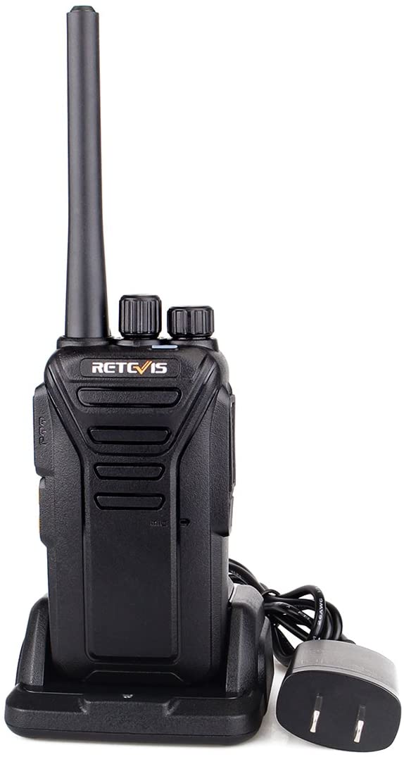 Retevis RT27 Walkie Talkie Rechargeable 22CH FRS Radio Handheld 2 Way Radio(Black, 1 Pack)