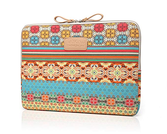 KAYOND Laptop Sleeve for 15.6 Inch Laptop / MacBook Pro Retina 15.4 (15-15.6 Inches, Bohemian)