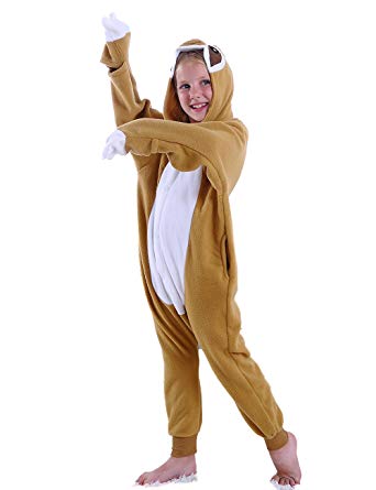 cosMonsters Kids Pajamas Onesie Cosplay Animal Sloth Costume