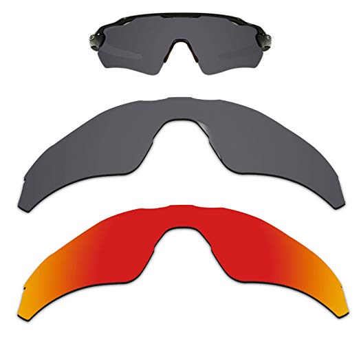 Kygear Anti-fading Polarized Replacement Lenses for Oakley Radar EV Path Sunglasses