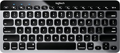 Logitech Easy‑Switch K811 Wireless Bluetooth Keyboard for Mac, iPad, iPhone, Apple TV