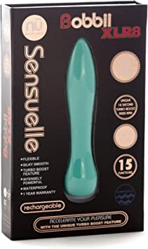 Nu Sensuelle Bobbii XLR8 15 Function Rechargeable Bullet with Turbo Boost